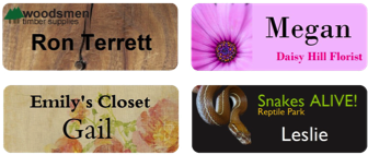 Name Badges