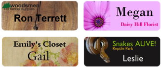 Name Badges
